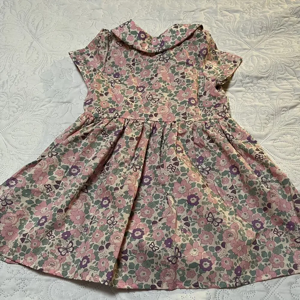 Holley + Sage Fall Betsy Butterfly Smock Dress 4T